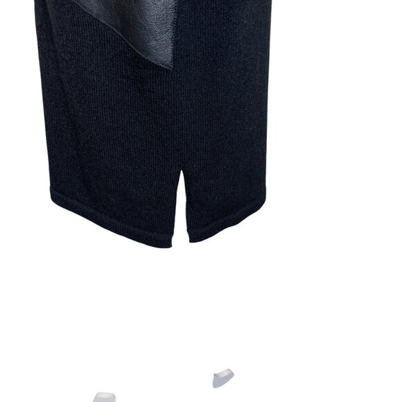 Vintage Rich and Levy Leather Cardigan Sweater Button Down Womens Large - Picture 5 of 6